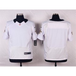 New Orleans Saints Blank White Elite Men Nike NFL Jersey