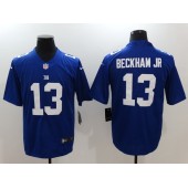 New York Giants #13 Odell Beckha Jr Blue Vapor Untouchable Limited Men Nike NFL Jersey