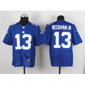 New York Giants #13 Odell Beckham Jr Royal Blue Team Color NFL Nike Elite Men Jersey