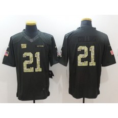 New York Giants #21 Landon Collins Anthracite Salute to Service Limited Men Nike NFL Jersey