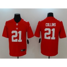 New York Giants #21 Landon Collins Red Vapor Untouchable Limited Men Nike NFL Jersey