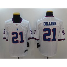New York Giants #21 Landon Collins White Color Rush Men Limited Nike NFL Jersey