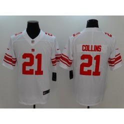 New York Giants #21 Landon Collins White Vapor Untouchable Men Limited Nike NFL Jersey