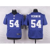 New York Giants #54 Olivier Vernon Royal Blue Team Color NFL Nike Elite Men Jersey