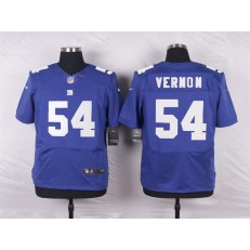 New York Giants #54 Olivier Vernon Royal Blue Team Color NFL Nike Elite Men Jersey