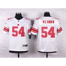 New York Giants #54 Olivier Vernon White Road NFL Nike Elite Men Jersey