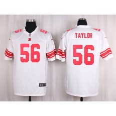 New York Giants #56 Lawrence Taylor White Nike NFL Men Game Jersey