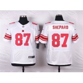 New York Giants #87 Sterling Shepard White Road NFL Nike Elite Men Jersey