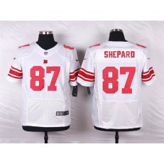 New York Giants #87 Sterling Shepard White Road NFL Nike Elite Men Jersey