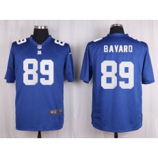 New York Giants #89 Mark Bavaro Blue Nike NFL Men Game Jersey