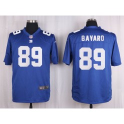 New York Giants #89 Mark Bavaro Blue Nike NFL Men Game Jersey