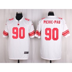 New York Giants #90 Jason Pierre-Paul White Nike NFL Men Game Jersey