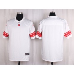 New York Giants Blank White Nike NFL Men Game Jersey