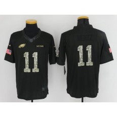 Philadelphia Eagles #11 Carson Wentz Anthracite Limited Men Nike NFL Jersey