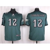 Philadelphia Eagles #12 Randall Cunningham Dark Green Men Nike NFL Game Jersey
