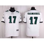 Philadelphia Eagles #17 Harold Carmichael White Men Nike NFL Game Jersey