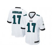 Philadelphia Eagles #17 Nelson Agholor White Stitched NFL Reited Player Nike Game Men Jersey