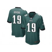 Philadelphia Eagles #19 Chris Givens Midnight Green Stitched NFL Reited Player Nike Game Men Jersey