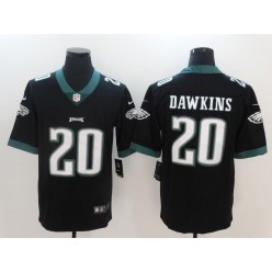 Philadelphia Eagles #20 Brian Dawkins Black Vapor Untouchable Limited Nike NFL Men Jersey