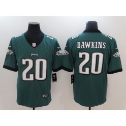 Philadelphia Eagles #20 Brian Dawkins Midnight Green Vapor Untouchable Limited Nike NFL Men Jersey
