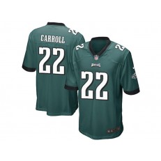 Philadelphia Eagles #22 Nolan Carroll Midnight Green Stitched NFL Reited Player Nike Game Men Jersey