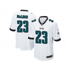 Philadelphia Eagles #23 Rodney McLeod White Stitched NFL Reited Player Nike Game Men Jersey
