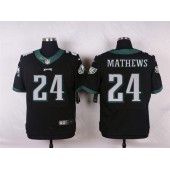 Philadelphia Eagles #24 Ryan Mathews Black Alternate Men Stitched Nike NFL New Elite Jersey