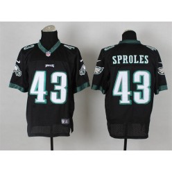 Philadelphia Eagles #43 Darren Sproles Black Alternate Nike NFL New Elite Men Jersey