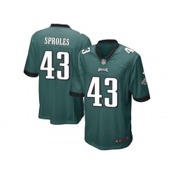 Philadelphia Eagles #43 Darren Sproles Midnight Green Stitched NFL Reited Player Nike Game Men Jersey
