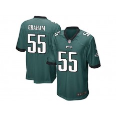 Philadelphia Eagles #55 Brandon Graham Midnight Green Stitched NFL Reited Player Nike Game Men Jersey