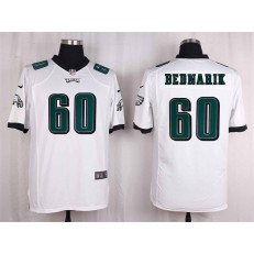 Philadelphia Eagles #60 Chuck Bednarik White Men Nike NFL Game Jersey