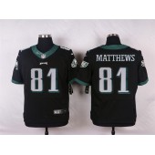 Philadelphia Eagles #81 Jordan Matthews Black Alternate Men Stitched Nike NFL New Elite Jersey