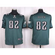 Philadelphia Eagles #82 Mike Quick Dark Green Men Nike NFL Game Jersey