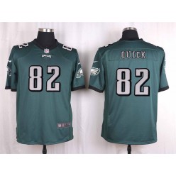 Philadelphia Eagles #82 Mike Quick Dark Green Men Nike NFL Game Jersey