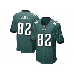 Philadelphia Eagles #82 Mike Quick Midnight Green Stitched NFL Reited Player Nike Game Men Jersey