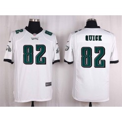 Philadelphia Eagles #82 Mike Quick White Men Nike NFL Game Jersey