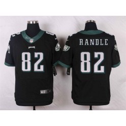 Philadelphia Eagles #82 Rueben Randle Black Alternate Men Stitched Nike NFL New Elite Jersey