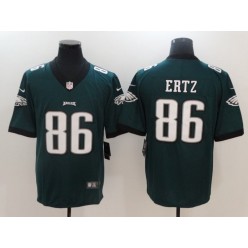 Philadelphia Eagles #86 Zach Ertz Midnight Green Vapor Untouchable Limited Nike NFL Men Jersey