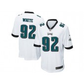 Philadelphia Eagles #92 Reggie White White Stitched NFL Reited Player Nike Game Men Jersey
