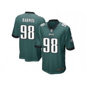 Philadelphia Eagles #98 Connor Barwin Midnight Green Stitched NFL Reited Player Nike Game Men Jersey