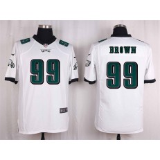 Philadelphia Eagles #99 Jerome Brown White Men Nike NFL Game Jersey