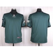 Philadelphia Eagles Blank Dark Green Men Nike NFL Game Jersey