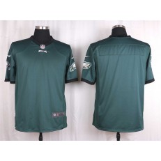 Philadelphia Eagles Blank Dark Green Men Nike NFL Game Jersey