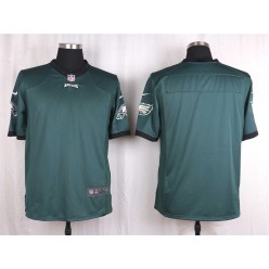 Philadelphia Eagles Blank Dark Green Men Nike NFL Game Jersey