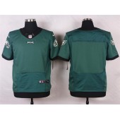 Philadelphia Eagles Blank Midnight Green Team Color Men Stitched Nike NFL New Elite Jersey