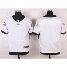Philadelphia Eagles Blank White Road Stitched NFL Nike Elite Men Jersey