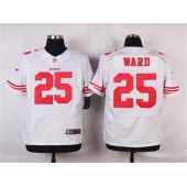 San Francisco 49ers #25 Jimmie Ward Elite White Nike NFL Men Jersey