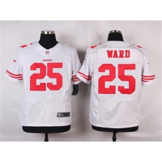 San Francisco 49ers #25 Jimmie Ward Elite White Nike NFL Men Jersey