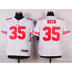 San Francisco 49ers #35 Eric Reid Elite White Nike NFL Men Jersey