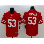 San Francisco 49ers #53 NaVorro Bowman Red Vapor Untouchable Limited Nike NFL Men Jersey